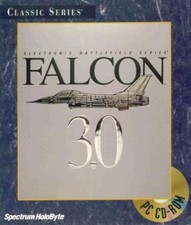Falcon 3.0 PC CD classic pilot fly aircraft F-16 flight simulation game Israel picture