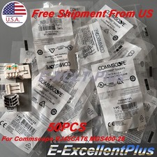 50PCS For Commscope RJ45CAT6 MGS400-262 GigaSpeed Cat6 Outlet Modular Jack USA picture