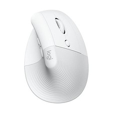 Logitech Lift Vertical Ergonomic Mouse Wireless Bluetooth USB Off White picture