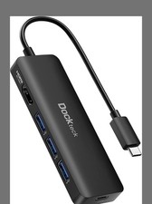 USB C HUB 4K 60Hz, Dockteck USB-C Multiport Adapter 5-in-1 with 4K HDMI, 100W... picture