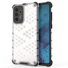 Luxury Clear Honey Comb Cover Case For A14 A54 A34 A73 A33 A13 A32 A53 Note 20 picture