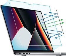 Matte Anti Blue Light Laptop Screen Protector 2-Pack for MacBook Pro 16 Inch picture