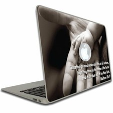 Matthew 28:19 Bible Verse Macbook Air or Macbook Pro Skin -  picture