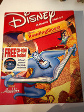 Disney ReadingQuest CIB sealed game and sealed Pocahontas Storybook CD Untested picture
