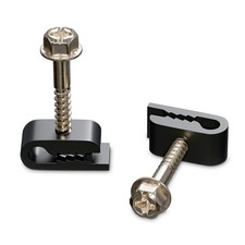 THE CIMPLE CO Mini Screw-in Cable Clips and Fasteners - Indoor/Outdoor Single... picture
