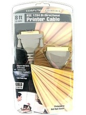 Computer Essentials IEEE 1284 Bi-Directional Printer Cable w/Gold Plated Plugs picture