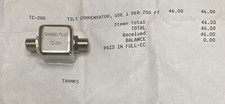 Channel Plus TC-200 Tilt Compensator New, Old Stock picture