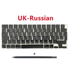 New UK-Russian Keys Keycaps For MacBook Pro (M4 Pro&Max) 14