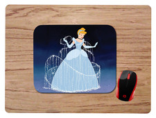 CLASSIC CINDERELLA PRINCESS BALL GOWN CUSTOM MOUSE PAD DESK MAT HOME OFFICE GIFT picture