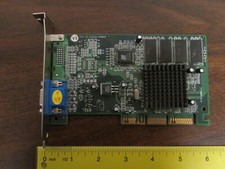 ICUVGA-GW909A 9909-21 Video Card Gainward Nvidia Vanta 8mb AGP IBM PC picture