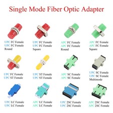 5/10Pcs Fiber Adapter FC ST SC LC APC/UPC Female to ST FC SC LC UPC/APC Female picture