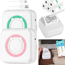 Portable Mini Thermal Printer Pocket Inkless Photo Printer Wireless Printing picture