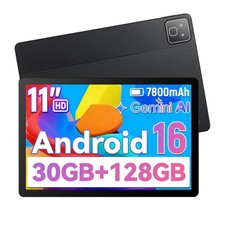 Tablet 11 Inch Android 16 30GB RAM+128GB ROM (TF 1TB) with Octa-Core 7800mAh picture
