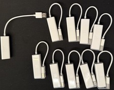 GENUINE APPLE  A1277 USB Ethernet Adapter MC704LL/A lot of 10 picture