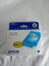 Epson 60 T044220 Stylus Genuine Cyan Ink Cartridge (Exp 06/2013) New Sealed USA, picture