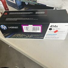 HP W2020X 414X Black Hi Yield Cartridge For M454 M479 Genuine New OEM Open Box picture