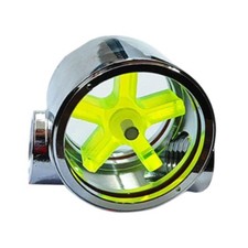 Water Flow Indicator G1/4inch Thread Water Flow Meter for Laptop PC Computer picture