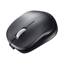 Sanwa Supply Silent Bluetooth Blue LED Mouse Rechargeable Black MA-BBS308BKNEW picture
