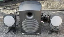 Boston Acoustics BA745 2.1 Computer Speaker System Subwoofer + 2 Speakers Tested picture