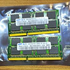 Samsung 4GB (2x2GB) DDR3 SO-DIMM PC3-8500S 204-Pin RAM M471B5673DZ1 picture