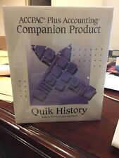 $495 Accpac Plus Accounting Software Quik History picture