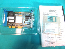 1999 IBM TOKEN RING NETWORK 16/4 ADAPTER CARD FRU 74F9415 WITH SOFTWARE picture