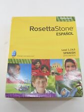 Rosetta Stone Espanol Homeschool  Level 1 2 3 Spanish Latin America picture