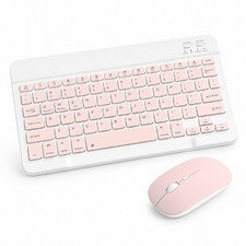 Rechargeable Bluetooth Keyboard and Mouse Combo Wireless Ultra Slim for Mac iPad picture