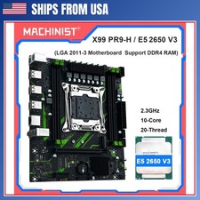 X99 PR9 H Motherboard Combo With Intel Xeon E5 2650 V3 CPU LGA 2011 3 Support picture