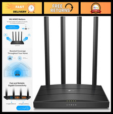 TP-Link AC1200 Gigabit Dual Band WiFi Router (Archer A6) picture