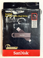 SanDisk Extreme PRO Dual Drive 1TB High-Performance 1Gb/s USB-A/C Flash Drive picture