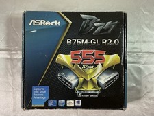 ASRock B75M-GL R2.0 Intel B75 Motherboard LGA 1155 DDR3 DVI USB3.0 NEW - UNUSED picture