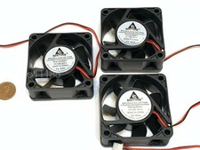 3 pieces Computer case 2Pin 6025 DC Fan 12V 6cm 60x60x25mm Motor Cooling picture