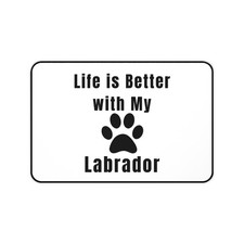 Life is Better with My Labrador desk mat Labrador Lover Mousepad WA25 picture