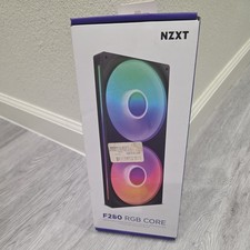 NZXT F240 RGB CORE RF-U24HF-B1 240mm RGB LED Single-Frame RGB Fan Unit picture