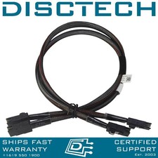 2 Pack Mini SAS 36 pin SFF-8087 to SFF8087 Data Cable 0.4m 40cm Dell DKPPM R820 picture