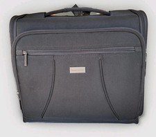 Brookstone Laptop Shuttle Padded Nylon Briefcase Black  picture