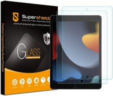 2 Pack Designed for iPad 10.2 inch Screen Protector, Tempered Glass, Anti Scratc picture