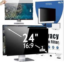 [2-Pack] 24 Inch Computer Privacy Screen Filter for 16:9 Widescreen Monitor picture