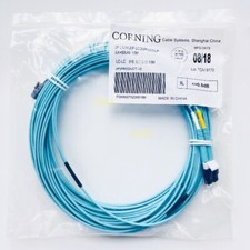 Corning 10m 33ft LC/UPC to LC/UPC Duplex OM3 2F LSZH Fiber Optical Patch Cord picture