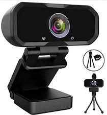 Camara Web Para PC Laptop Computadora 1080P Full HD USB Con Microfono Streaming picture