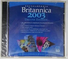 Encyclopedia Britannica 2003 Deluxe Edition 2 disc Computer Software PC/Mac New picture