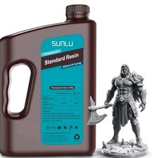 SUNLU 3kg Standard 3D Printer Resin Plus Fast Curing Photopolymer ForLCD/DLP/SLA picture