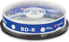 Verbatim M DISC BD-R 25GB 4X Inkjet Printable Archival Discs, 10 Pack picture
