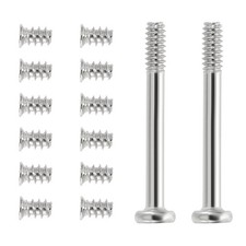 100Pcs (50pcs #6-32x30, 50pcs M5x8) Computer Case Fan Screws Kit for DIY, Silver picture