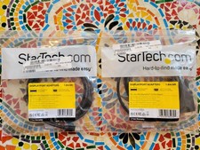 ( LOT OF 2 ) StarTech 6ft  1.8m MINI DisplayPort to VGA ADAPTER  MDP2VGAMM6B  picture