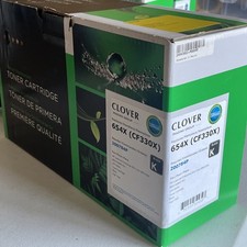 New In Box Clover Black 654X CF330X Ink Cartridge 200784P picture