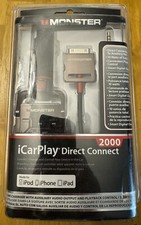 Monster iCarPlay Direct Connect 2000 Car Charging & Data Sync Cable for iPad  picture