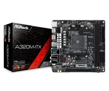 ASRock A320M-ITX Motherboard AMD A320 Socket AM4 D4 M.2 Mini-ITX HDMI Ryzen RJ45 picture