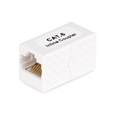 StarTech Cat6 Keystone Coupler 5-Pack, RJ45 F/F Inline, T568B (incat6coupleru5) picture